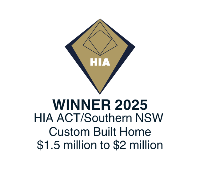 2025 HIA ACT/Southern NSW Custom Built Home $1.5 Million to $2 million.