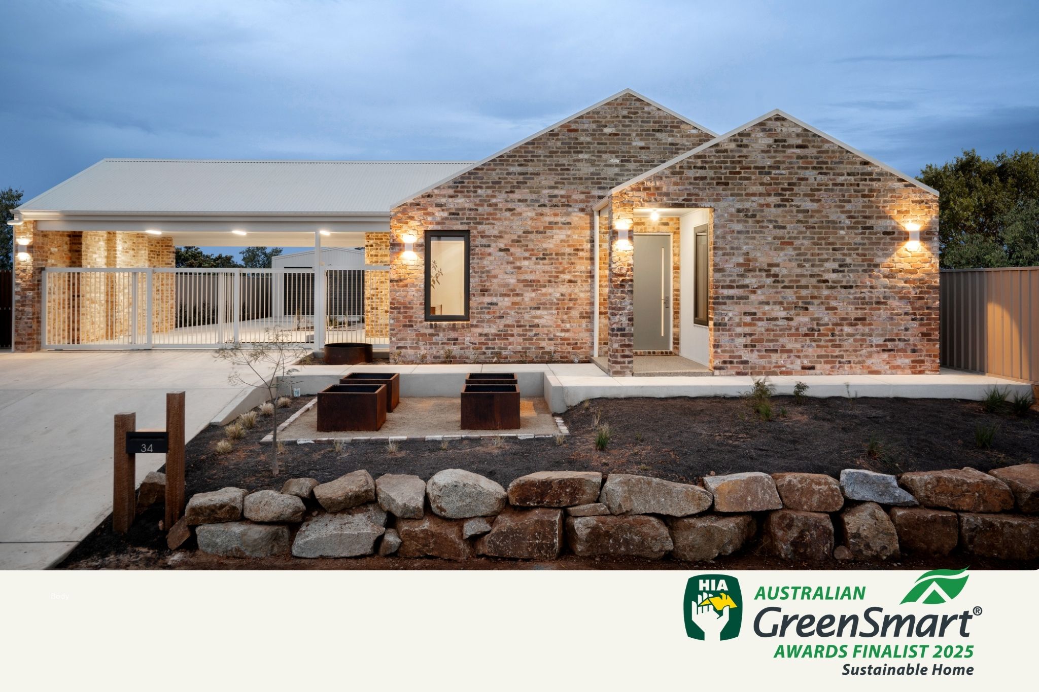 Greensmart Sustainable Home Finalist HIA Greensmart Sustainable Home Finalist- Lancaster Homes